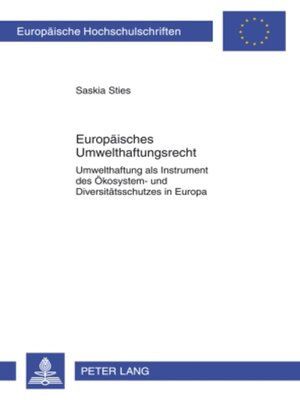 cover image of Europaeisches Umwelthaftungsrecht
